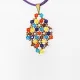 Symphony - Xochitl Rhombus S-Purple Suedine - 1